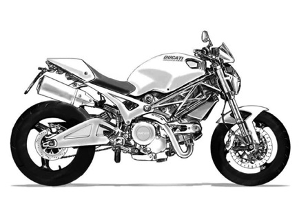 Ducati Monster Sketch