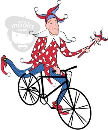 Cycling Jester Design 1