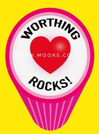 Worthing Stick of Rock Poster