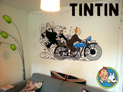 Tin Tin Lounge Mural