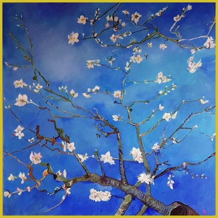 Almond Blossom after Vincent Van Gogh