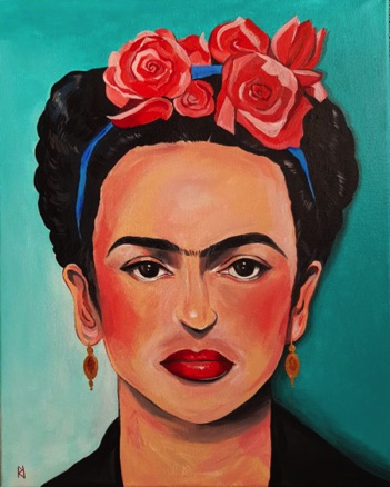 Frida Kahlo Portrait
Acrylic on Canvas