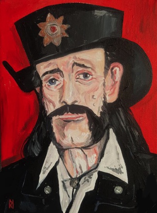 Lemmy
Acrylic on Canvas
