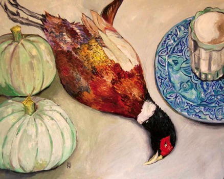 Pheasant Still-life
Oil on Canvas