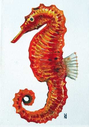 Seahorse
Acrylic on Canvas